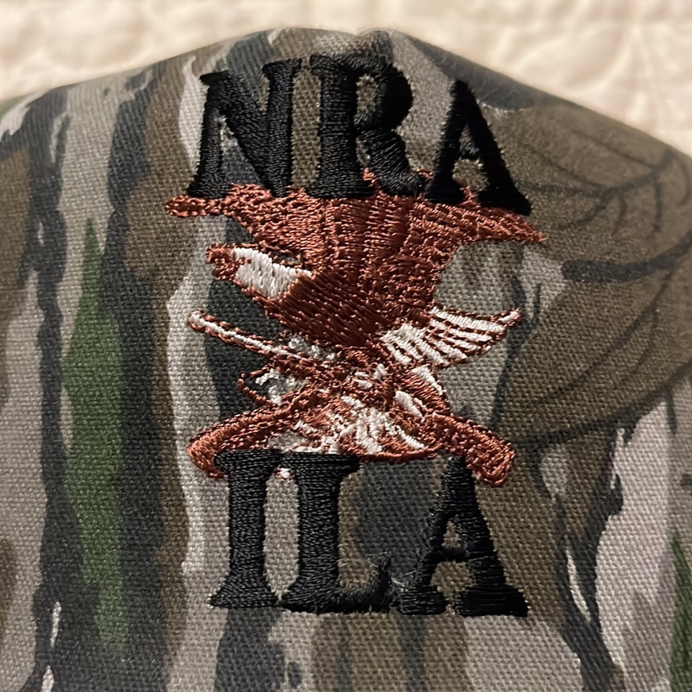 NRA ILA camouflage cap